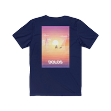 Load image into Gallery viewer, Navy Sunset Surfer Tee
