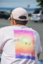 Load image into Gallery viewer, Pink Sunset Surfer Tee
