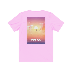 Pink Sunset Surfer Tee