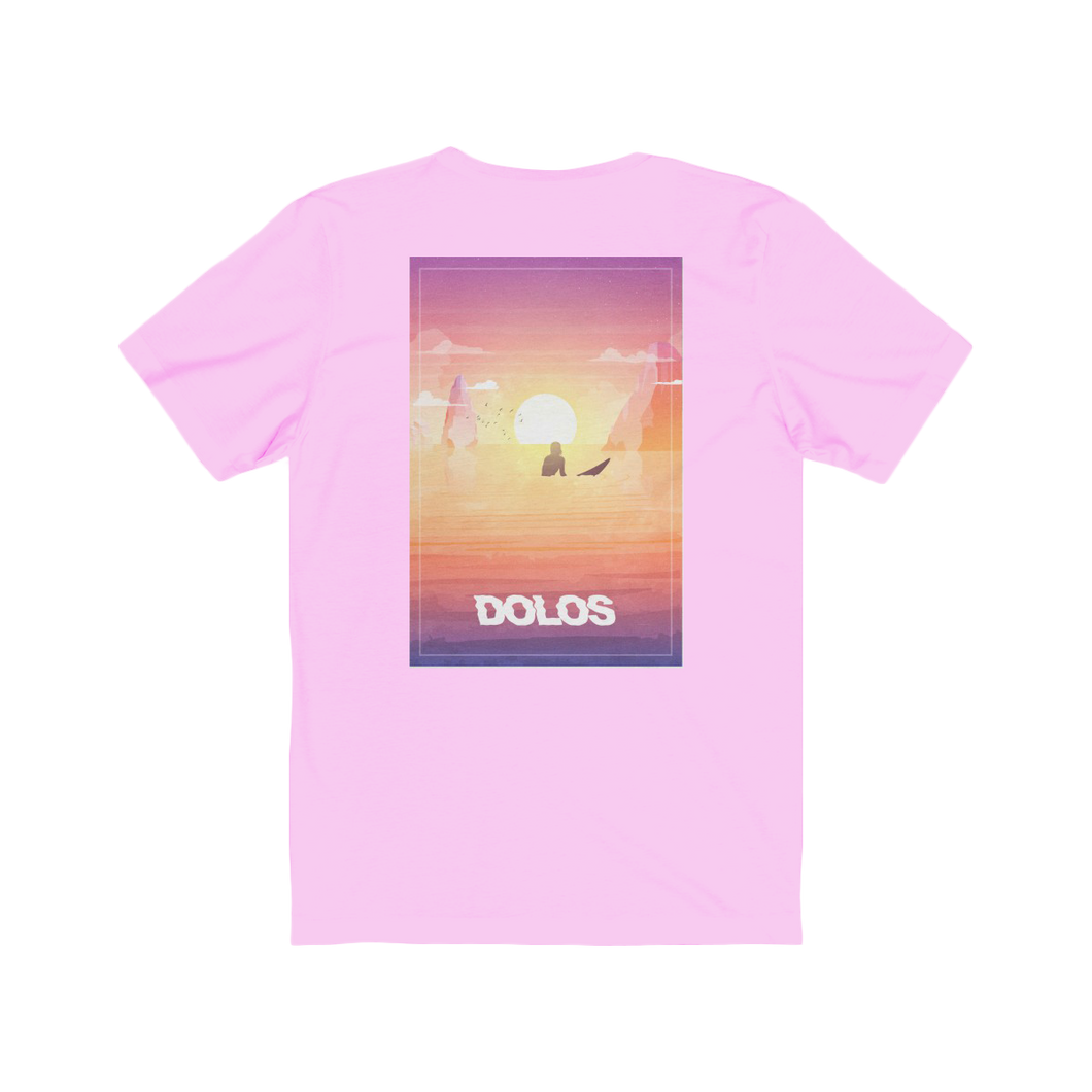 Pink Sunset Surfer Tee