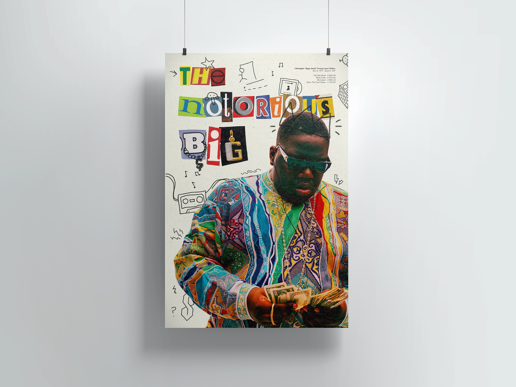 Biggie smalls coogi sweater deals
